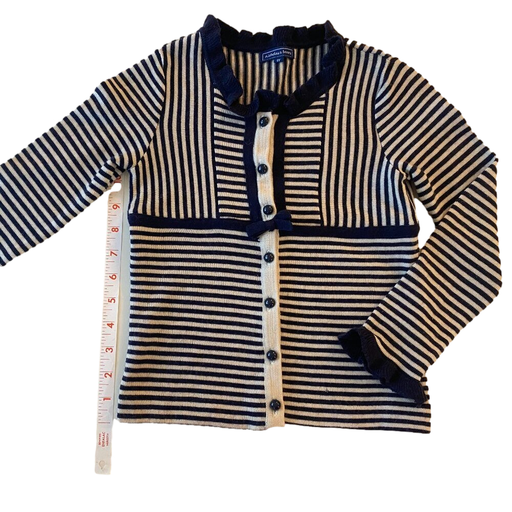 Nicholas & Bears 100% lambswool cardigan 6years